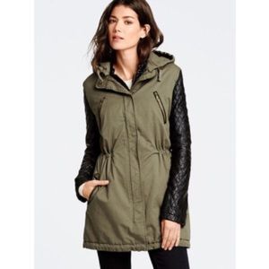 Rare Victoria Secret  Olive Green Utility Parka